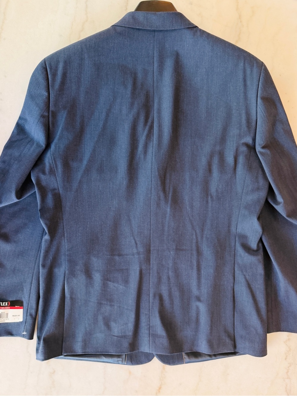 Van Heusen Navy Slim Fit Flex Two-Button Sport Coat Blazer - Picture 4 of 5